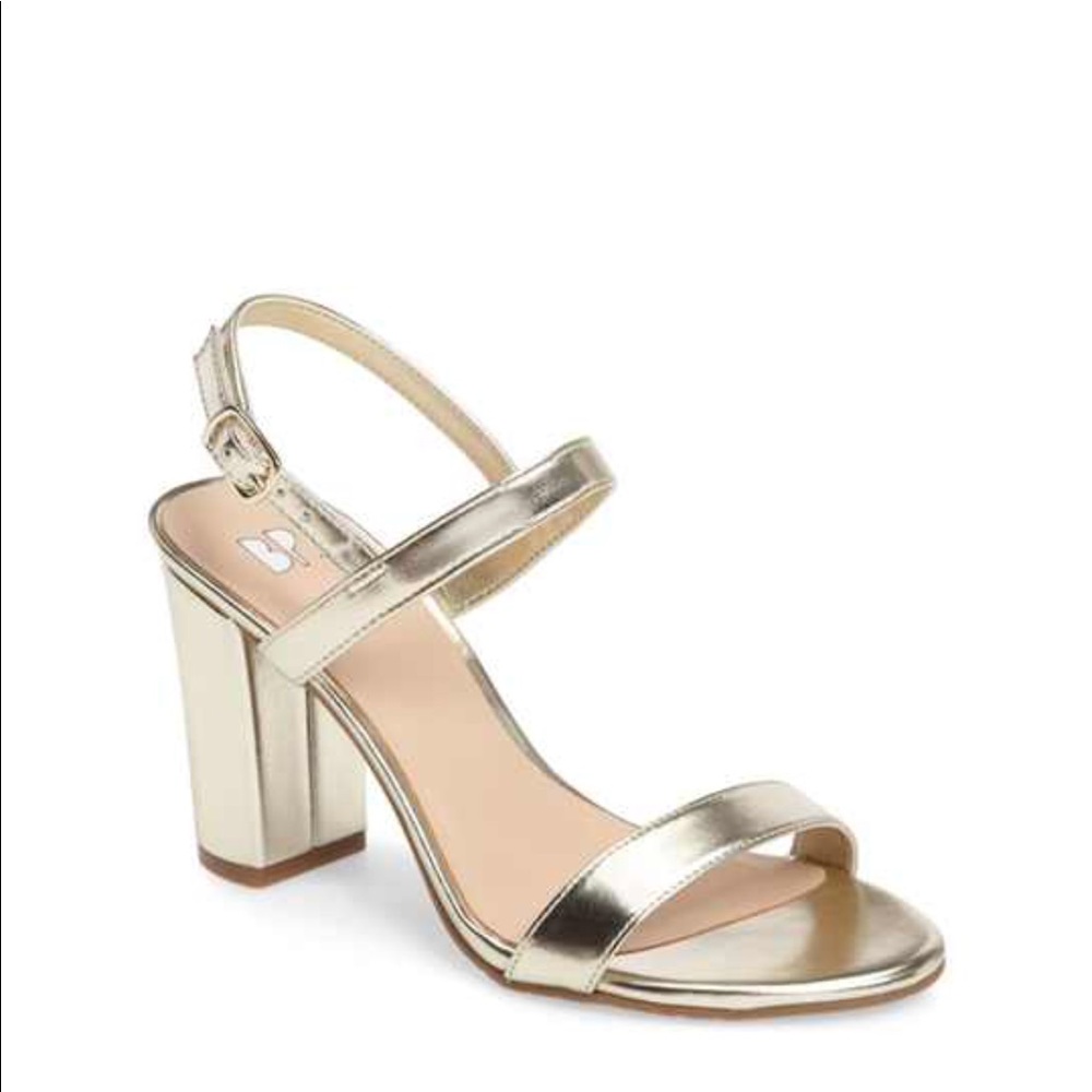 BP. "Lula" Block Heeled Sandals (7) NEW, IN BOX